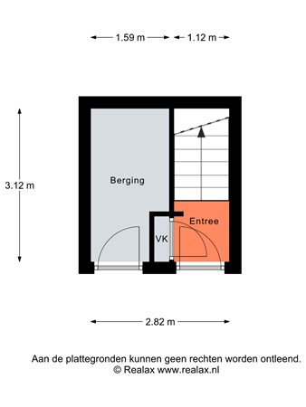 Floorplan - Prins Willem Alexanderstraat 17, 3751 DL Bunschoten-Spakenburg